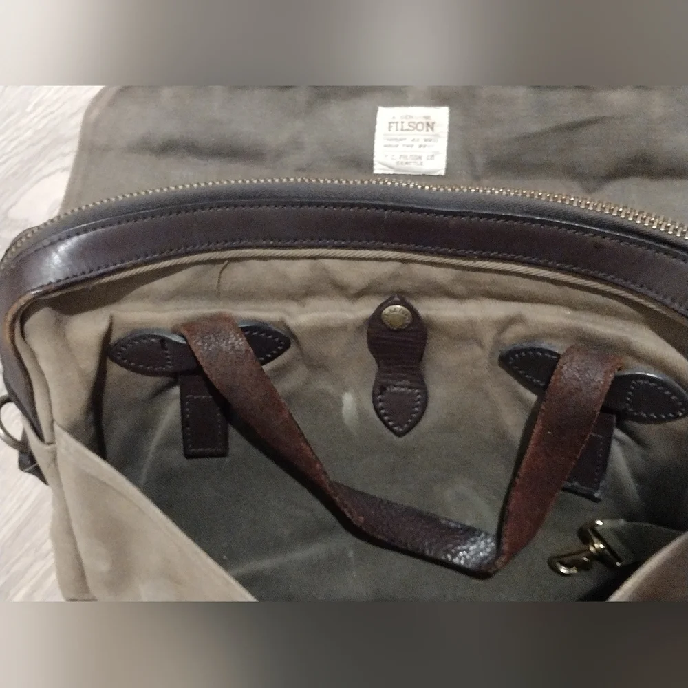 Vintage Filson YKK Briefcase